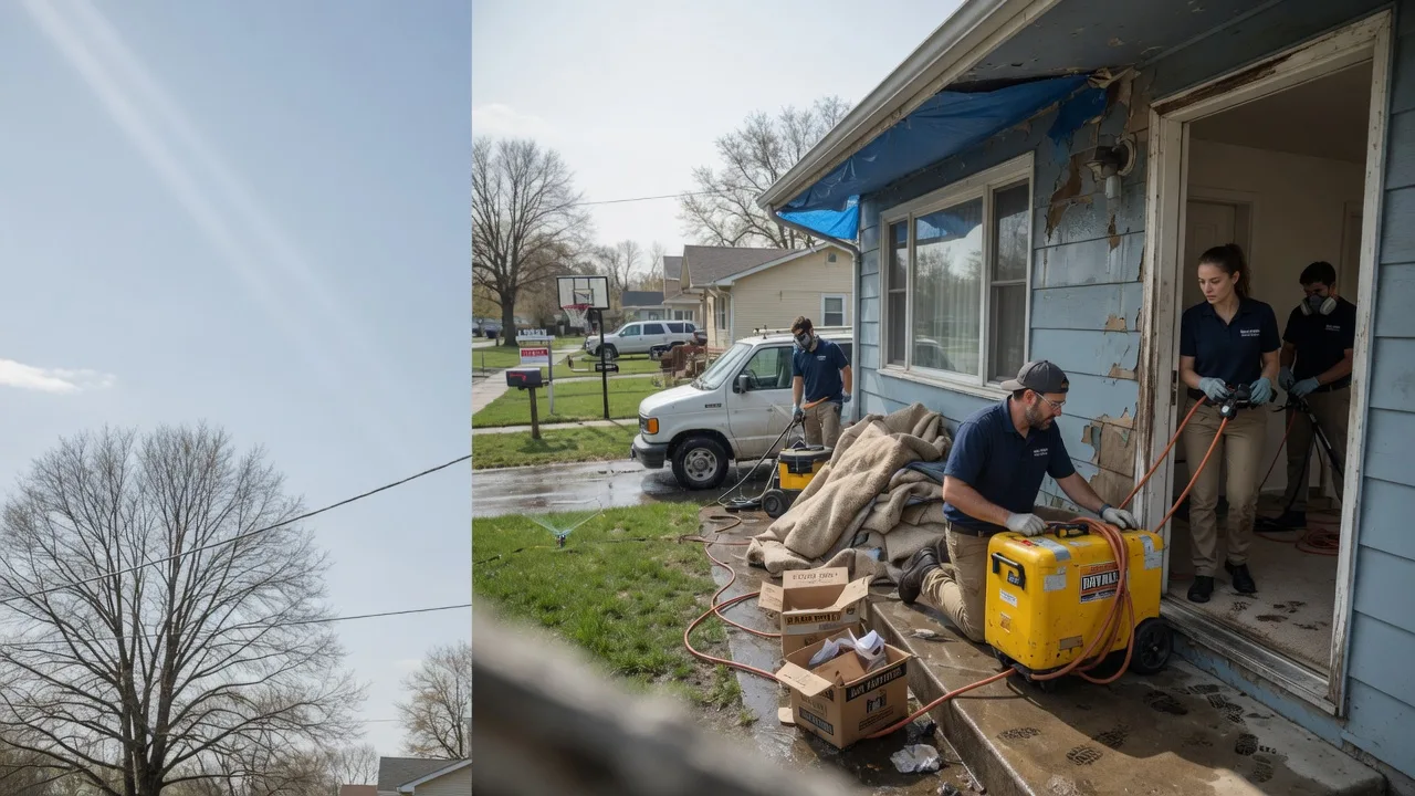 Basement Flood Cleanup in Ottumwa, IA near me